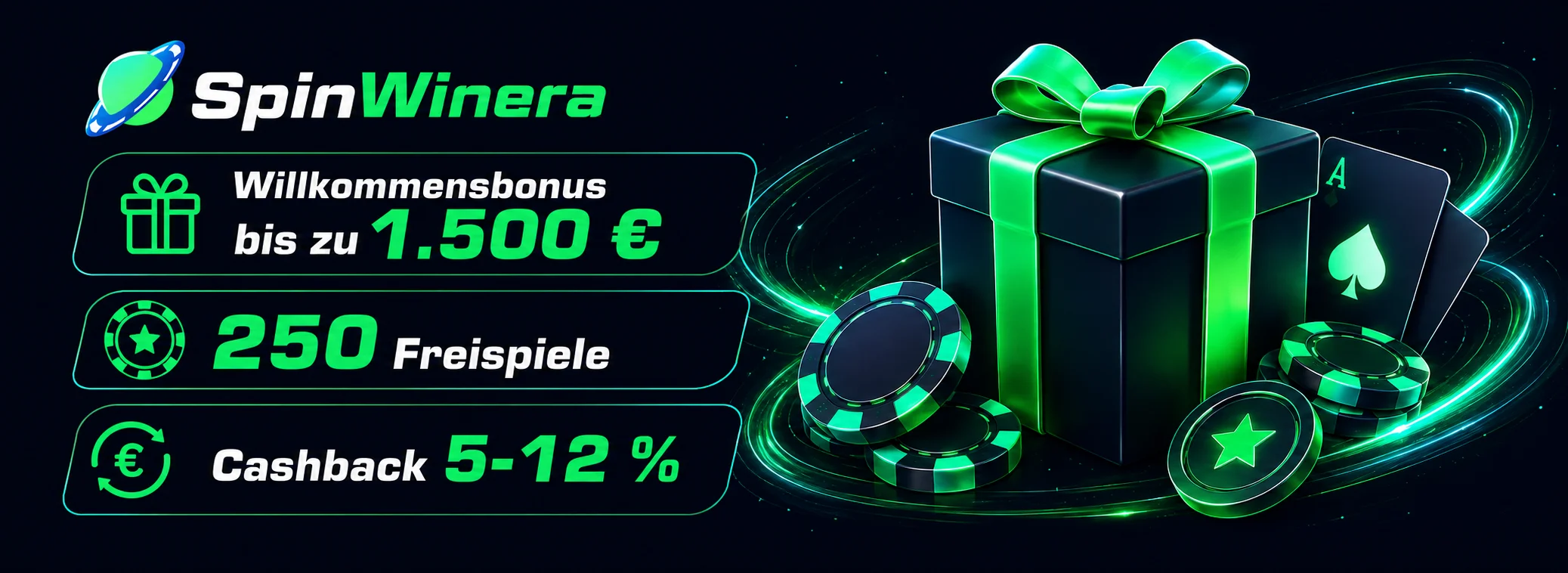 bis zu 1.500 € + 250 Freispiele